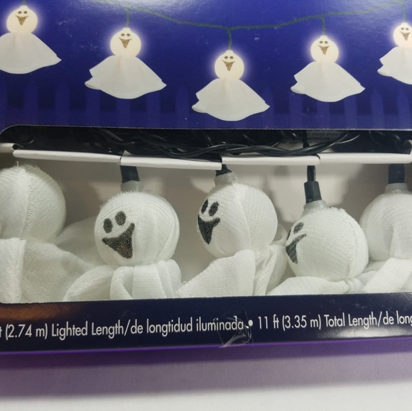 2Set Electric Ghosts String Lights 18FT 20 Light - Picture 3 of 7